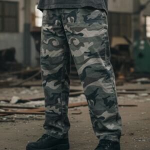 Mens Pants Size 2XL Camouflage Camping Hiking Casual Outdoor Workwear